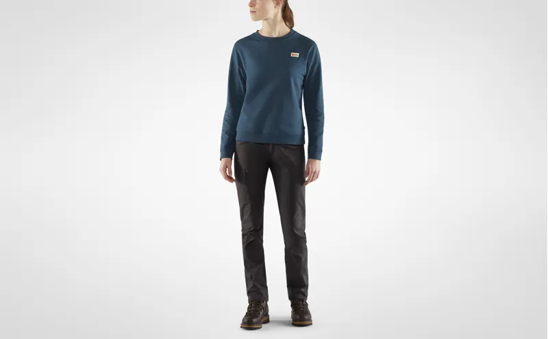 Fjallraven Womens Vardag Sweatshirt Black-1
