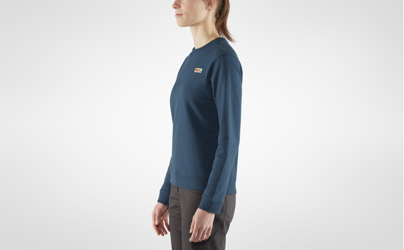 Fjallraven Womens Vardag Sweatshirt Grey-4