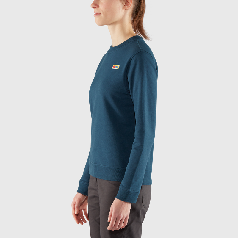 Fjallraven Womens Vardag Sweatshirt Deep Patina-4