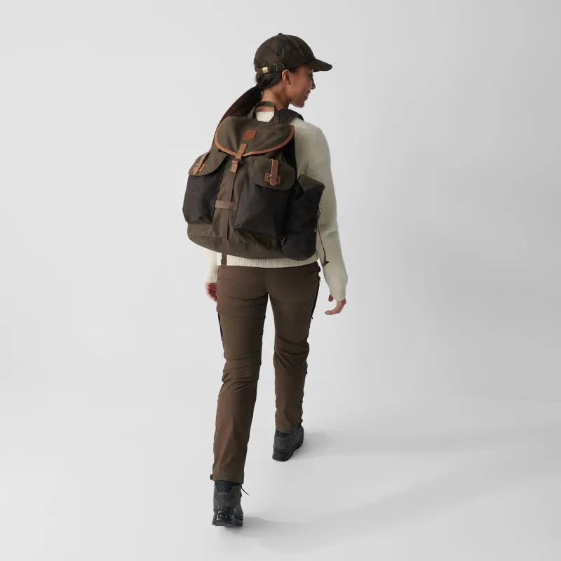 Fjallraven Varmland Rucksack Dark Olive/Brown-2