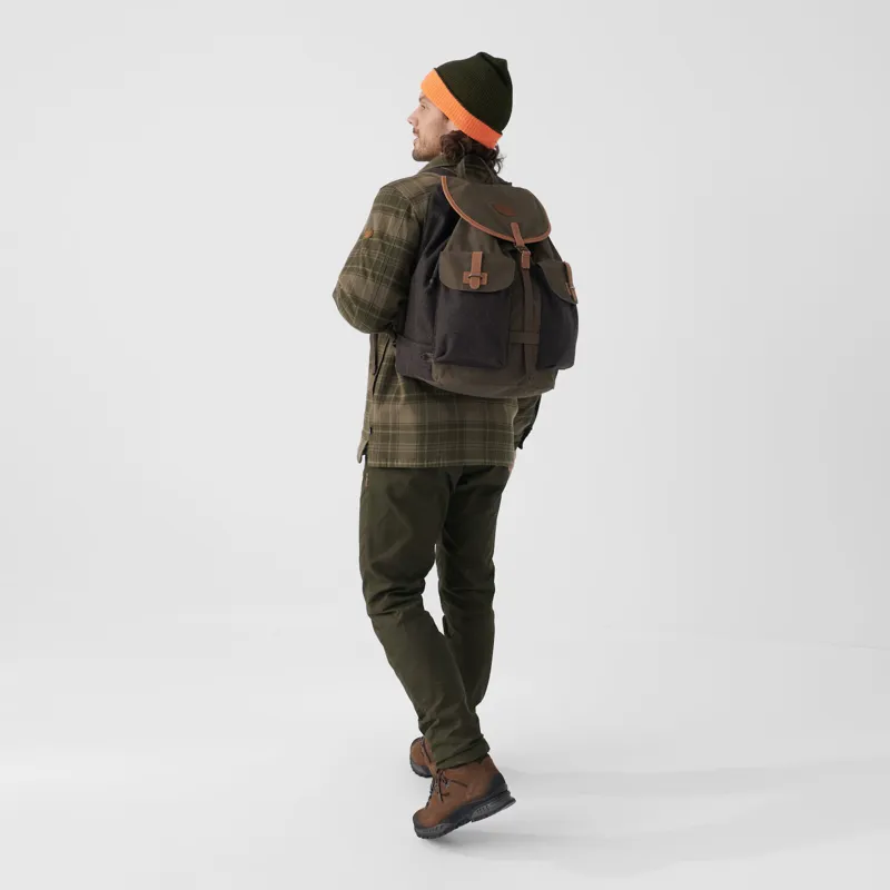 Fjallraven Varmland Rucksack Dark Olive/Brown-4