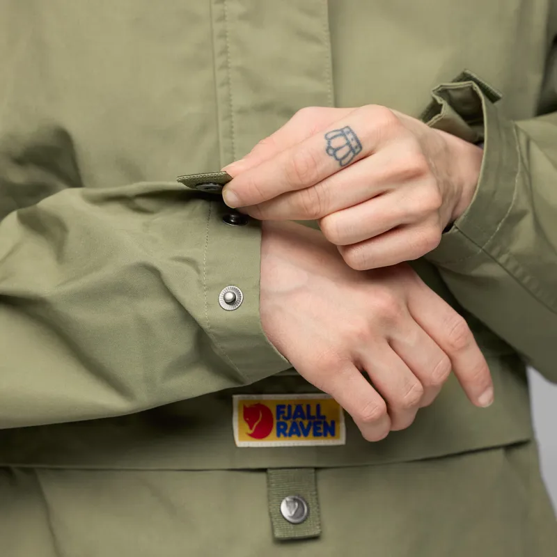 Fjallraven Women's Vardag Anorak Suede Brown-11