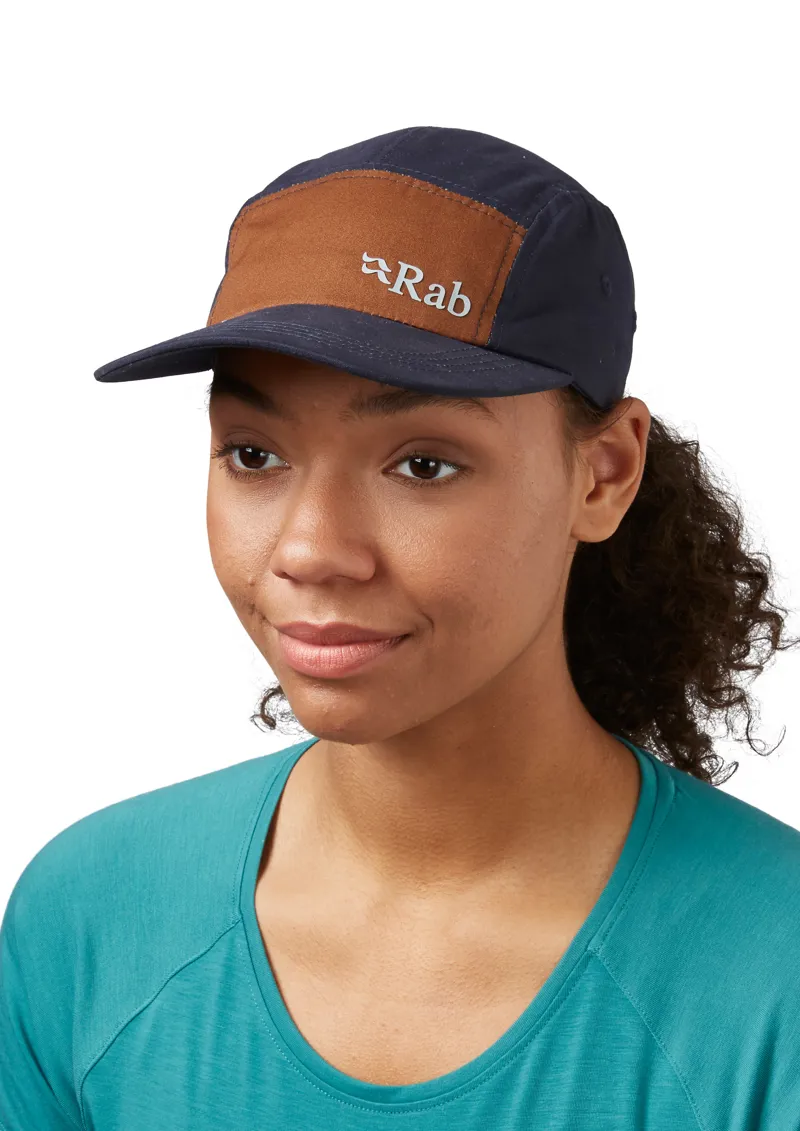 Rab Venant 5 Panel Cap Ebony/Footprint-2