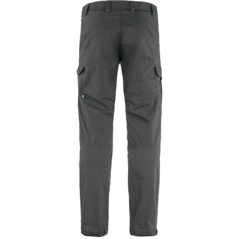 Fjallraven Mens Vidda Pro Lite Trousers Dark Grey-1