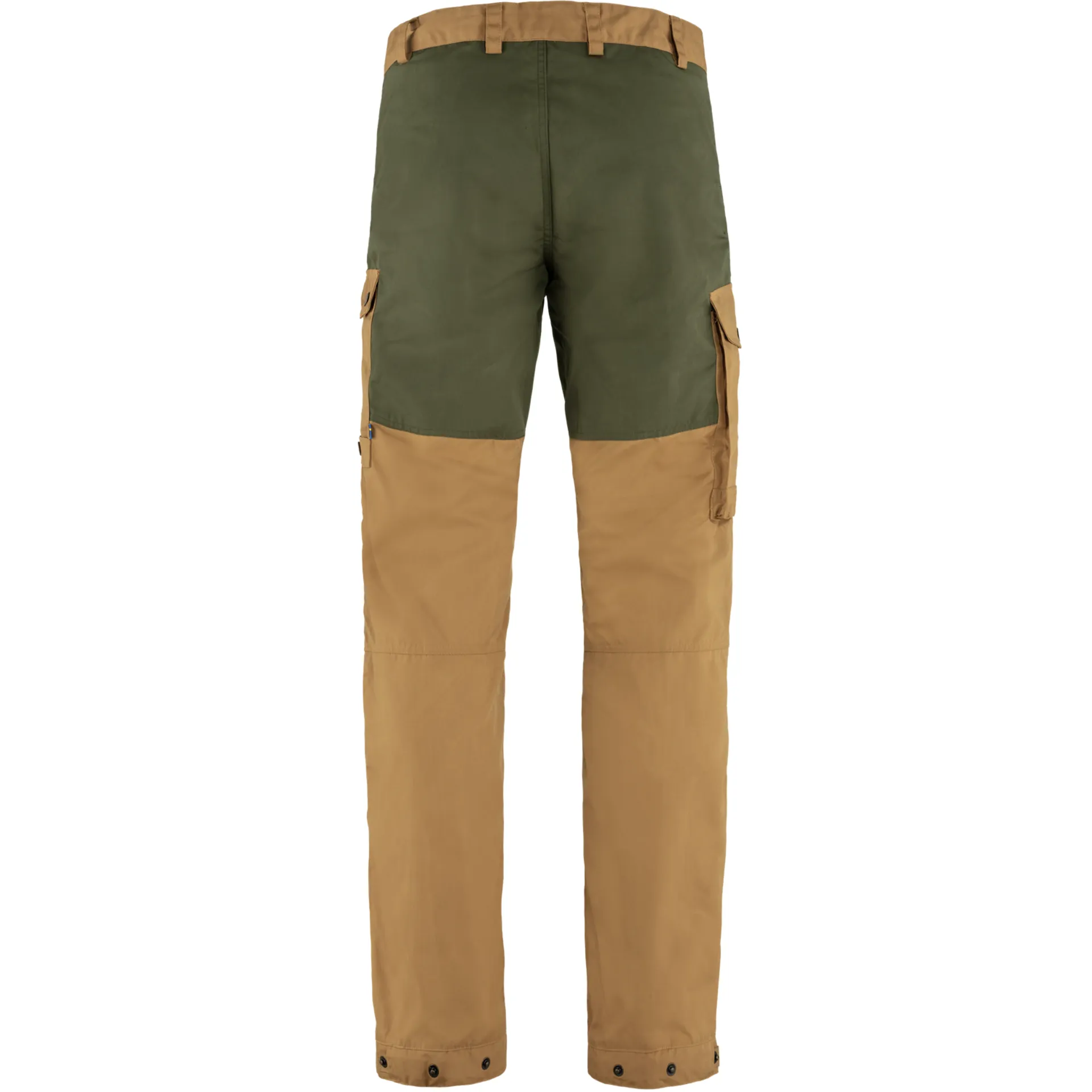 Fjallraven Mens Vidda Pro Trousers Buckwheat Brown/Laurel Green
