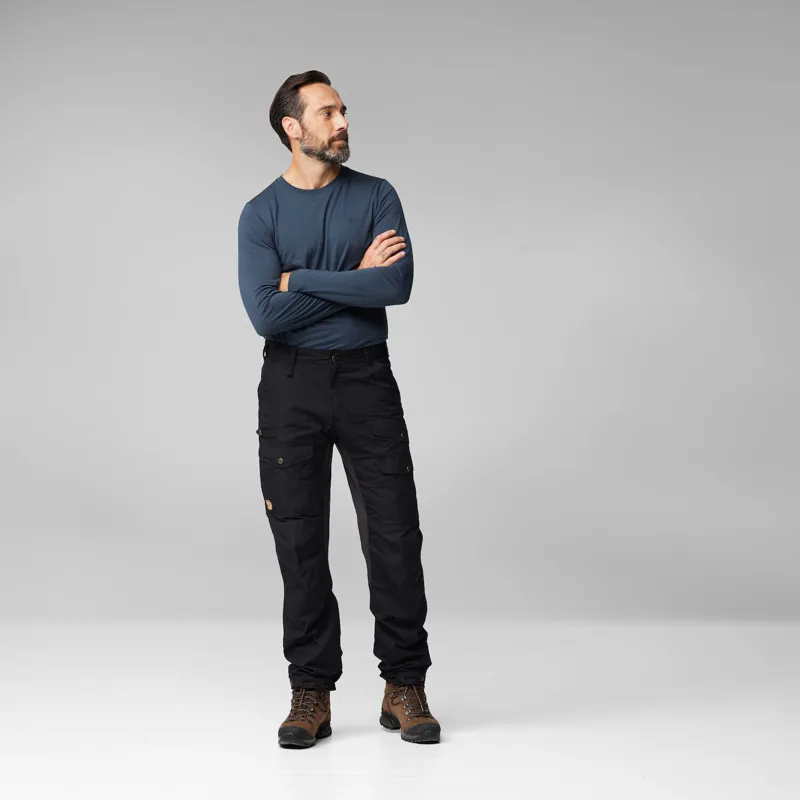 Fjallraven Men's Vidda Pro Vent Trousers Suede Brown/ Dark Olive-2