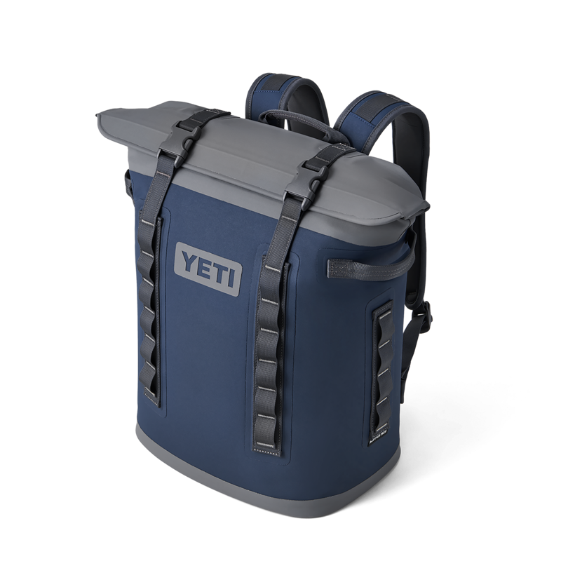 YETI Hopper Backpack M20 Soft Cooler Navy-3