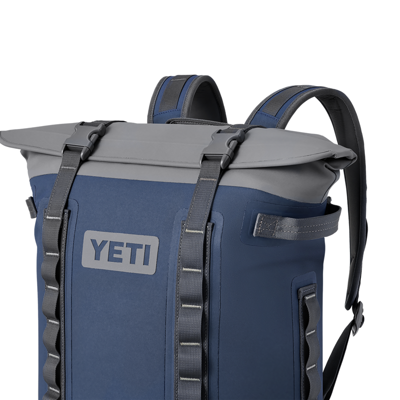 YETI Hopper Backpack M20 Soft Cooler Navy-7