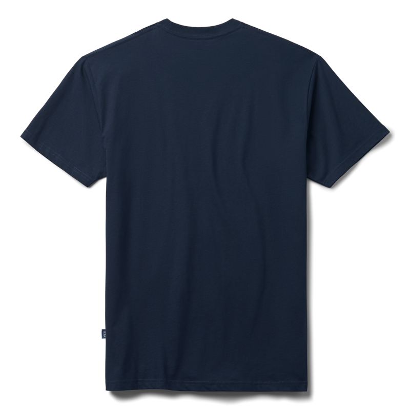 YETI Mens Logo Badge T-Shirt Navy-1