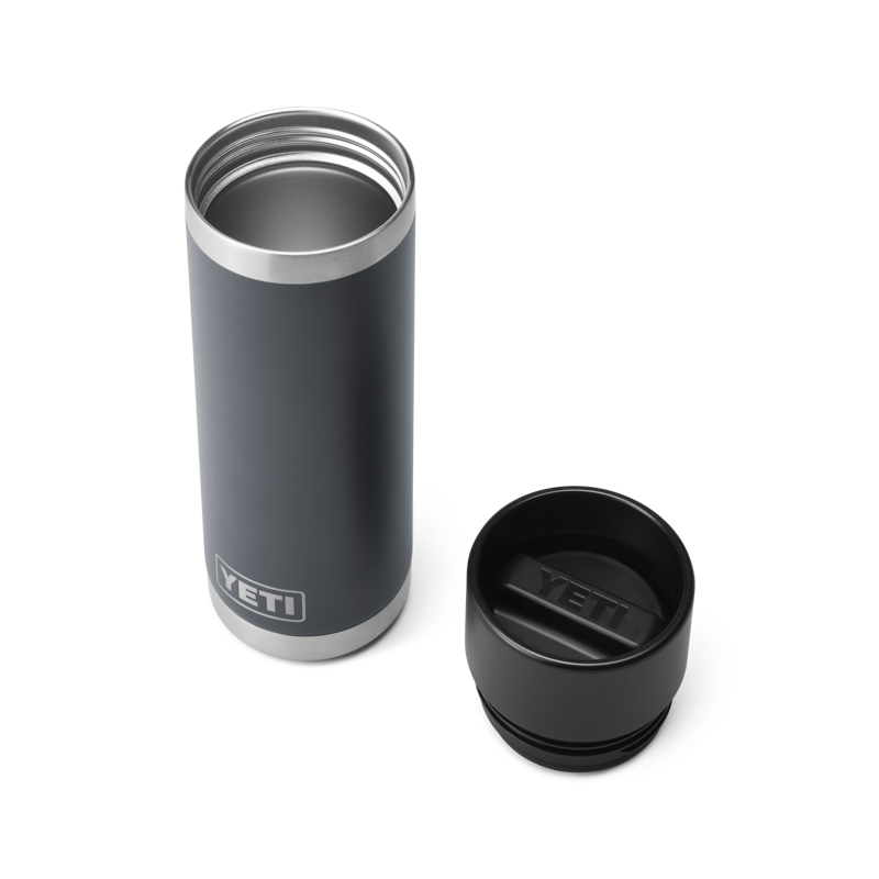YETI Rambler 18oz Bottle HotShot Cap Charcoal-3