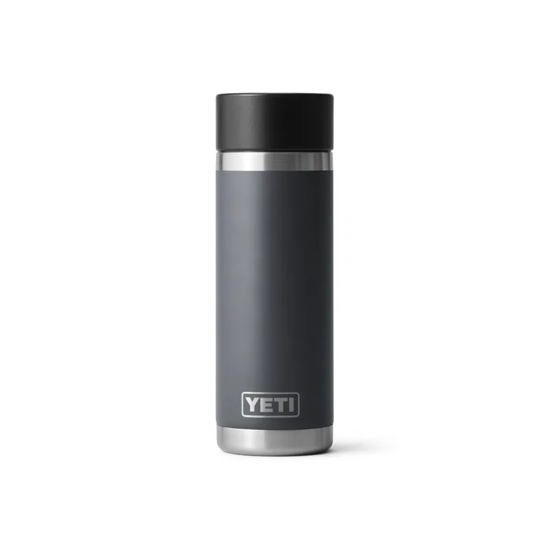 YETI Rambler 18oz Bottle HotShot Cap Charcoal