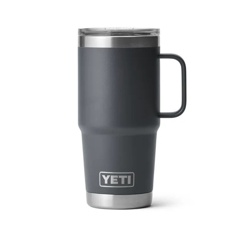 YETI Rambler 20oz Travel Mug Charcoal