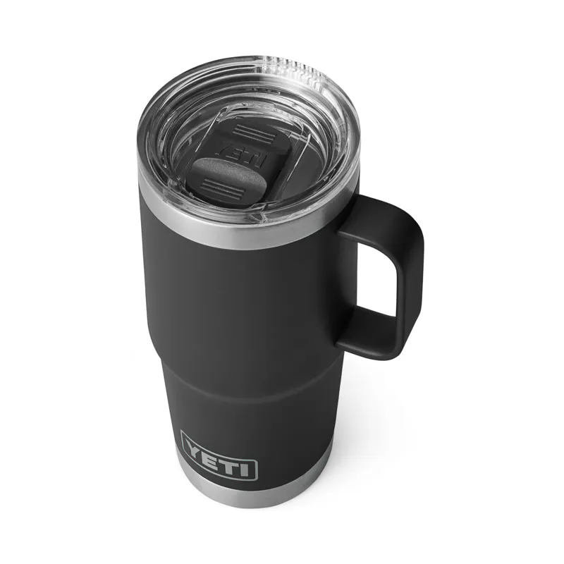 YETI Rambler 20oz Travel Mug Black-2