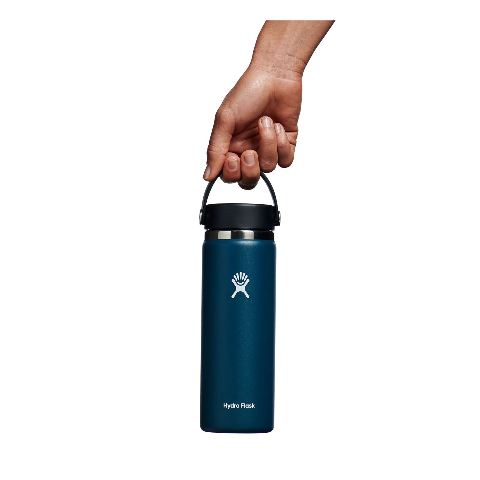 Hydro Flask 20oz Wide Mouth Flex Cap Bottle Indigo
