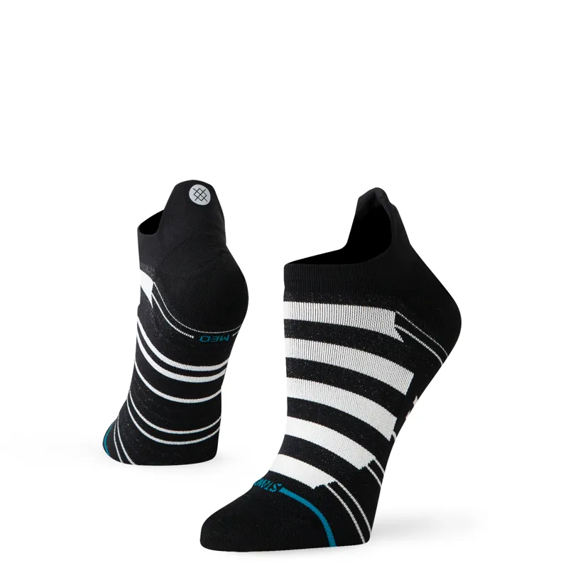 Stance Women's Lane Tab Performance Socks Black