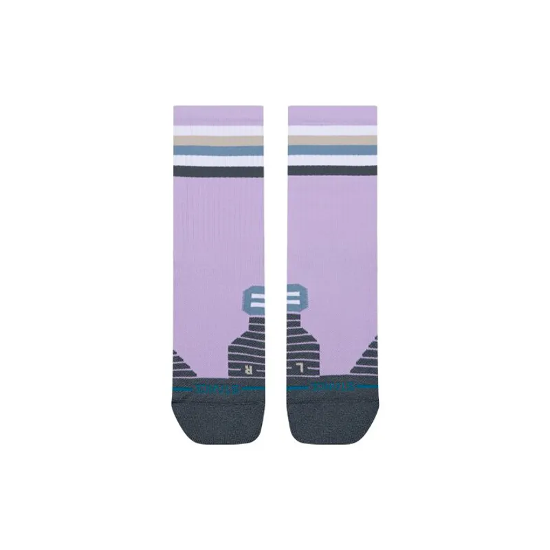 Stance Women's Maliboo Mid Crew Socks Lavender-2