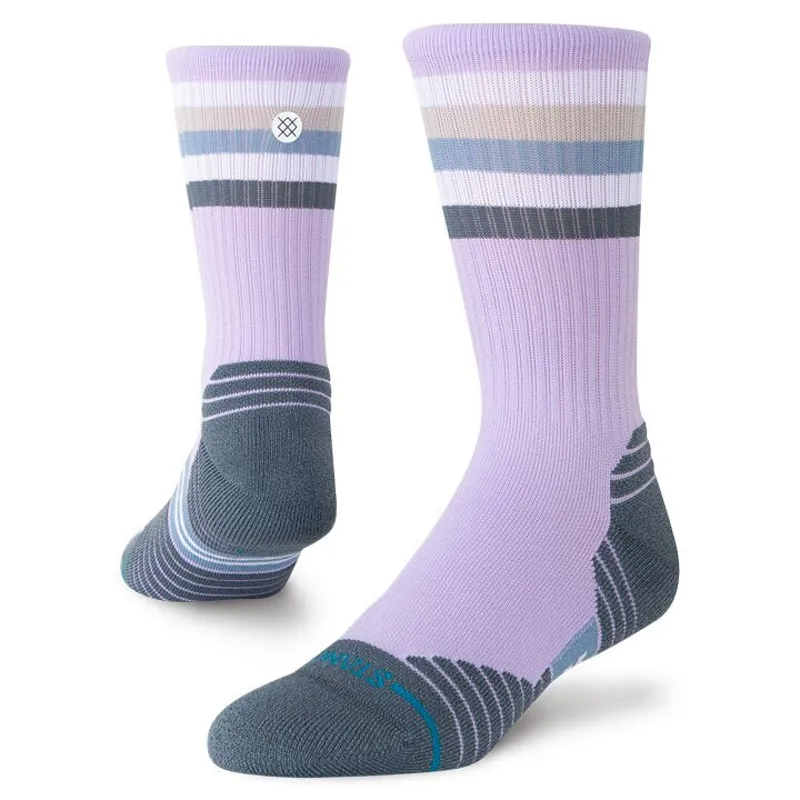 Stance Women's Maliboo Mid Crew Socks Lavender-1
