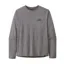 Patagonia Men's L/S Capilene Cool Daily Graphic Shirt Feather Grey