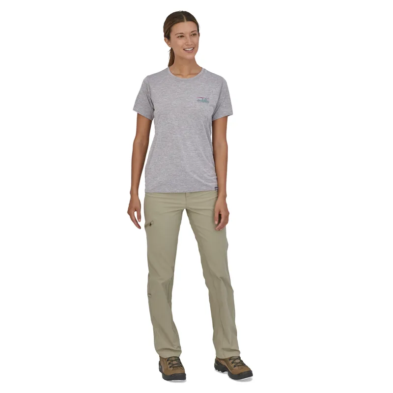 Patagonia Women's Capilene Cool Daily Graphic Shirt 73 SF Grey-5