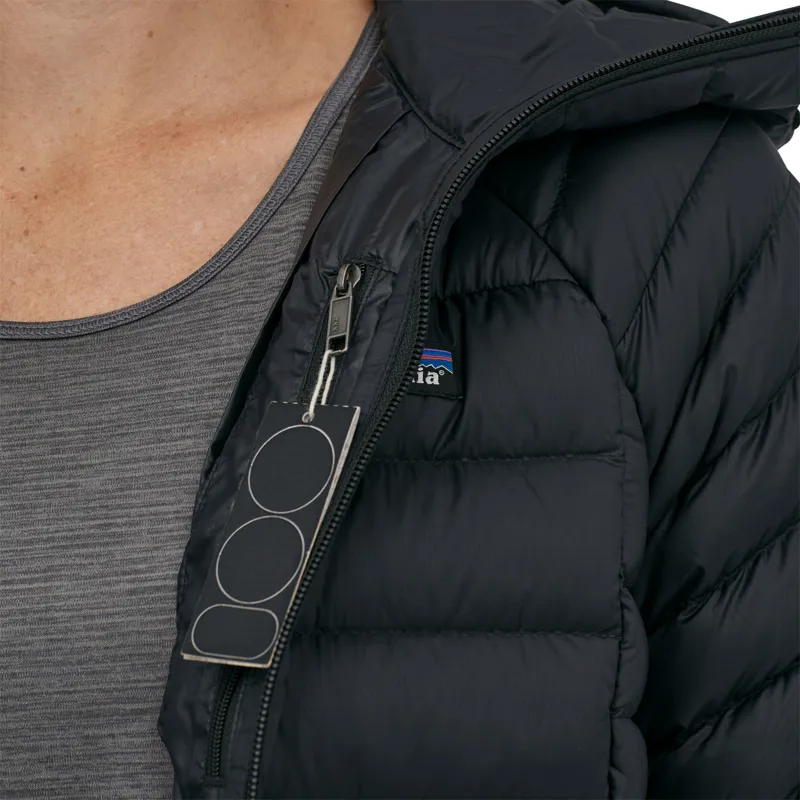 Patagonia Women's Down Sweater Hoodie Dulse Mauve-6