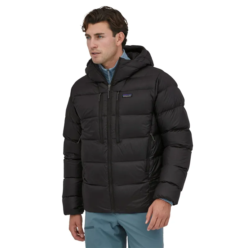 Patagonia Men's Fitz Roy Down Hoodie Endless Blue-1