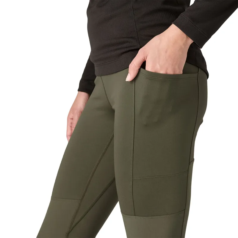 Patagonia Women's Pack Out Hike Tights Pine Needle Green-4