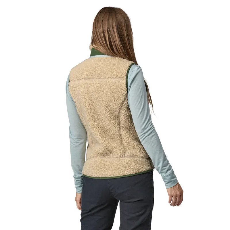 Patagonia Women's Classic Retro-X Vest Dark Natural/Torrey Pine Green-2