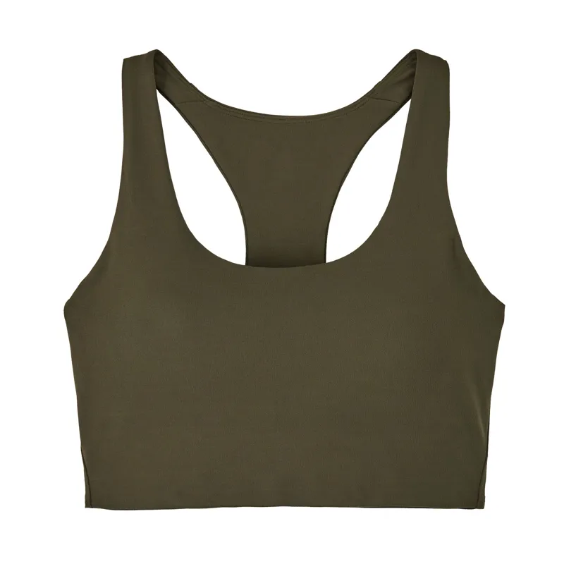 Patagonia Women's Maipo Mid Impact Bra Pine Needle Green
