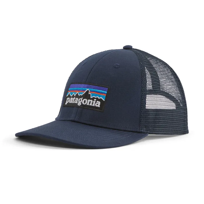 Patagonia P-6 Logo LoPro Trucker Hat New Navy