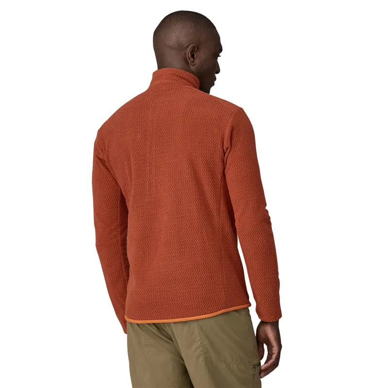 Patagonia Men's R1 Air Zip Neck Fleece Burnished Red-2