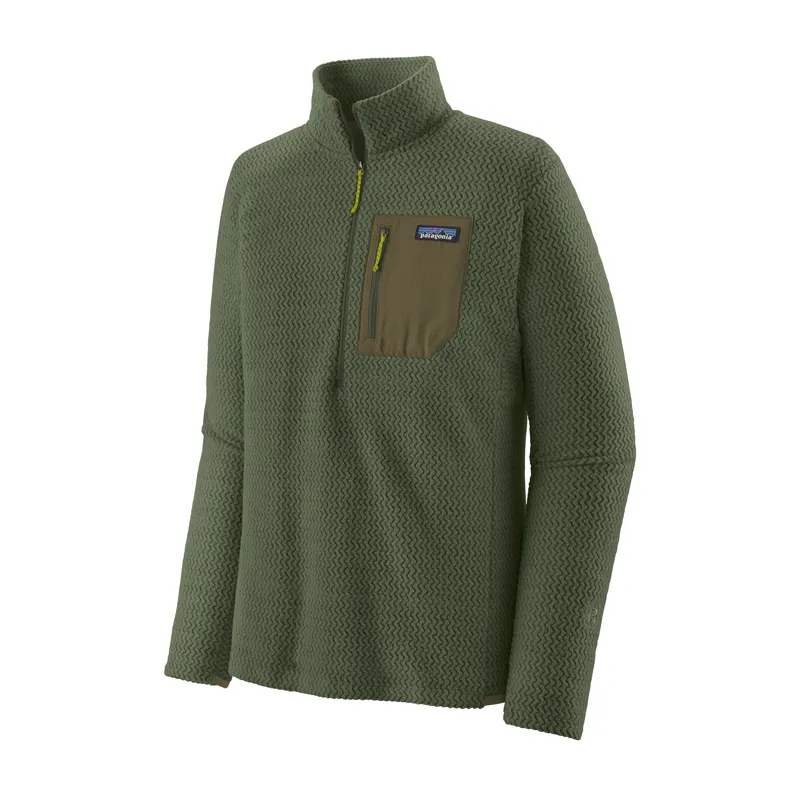 Patagonia Men's R1 Air Zip Neck Fleece Torrey Pine Green