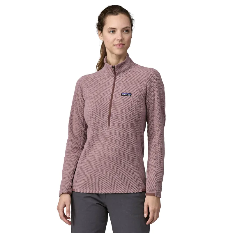 Patagonia Women's R1 Air Zip Neck Fleece Stormy Mauve-1