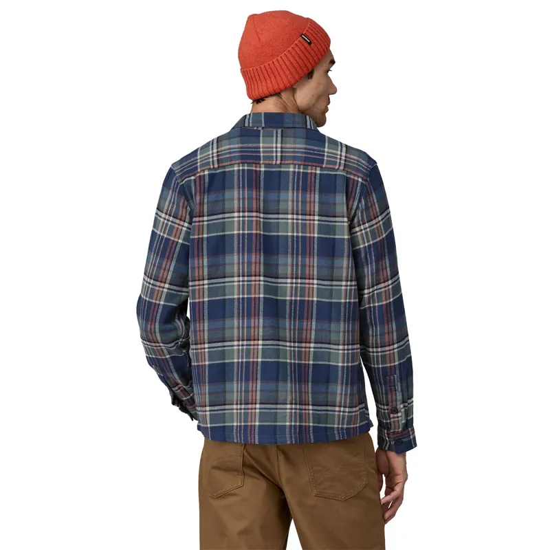 Patagonia Men's Fjord Flannel Shirt Adventurer New Navy-3