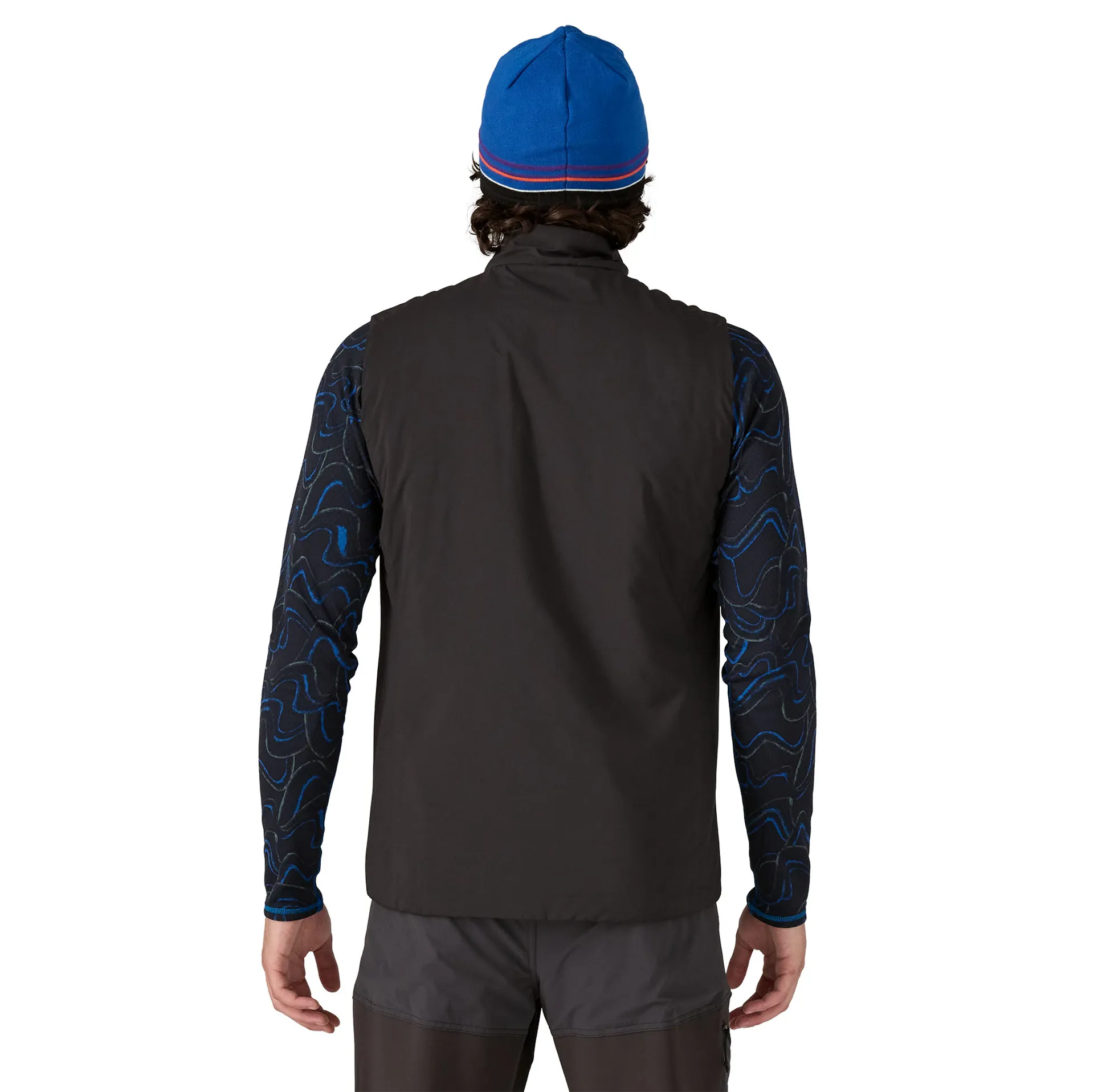 The Mountain Studio Rocky Mountain Check Vest M - gilet in pile - uomo