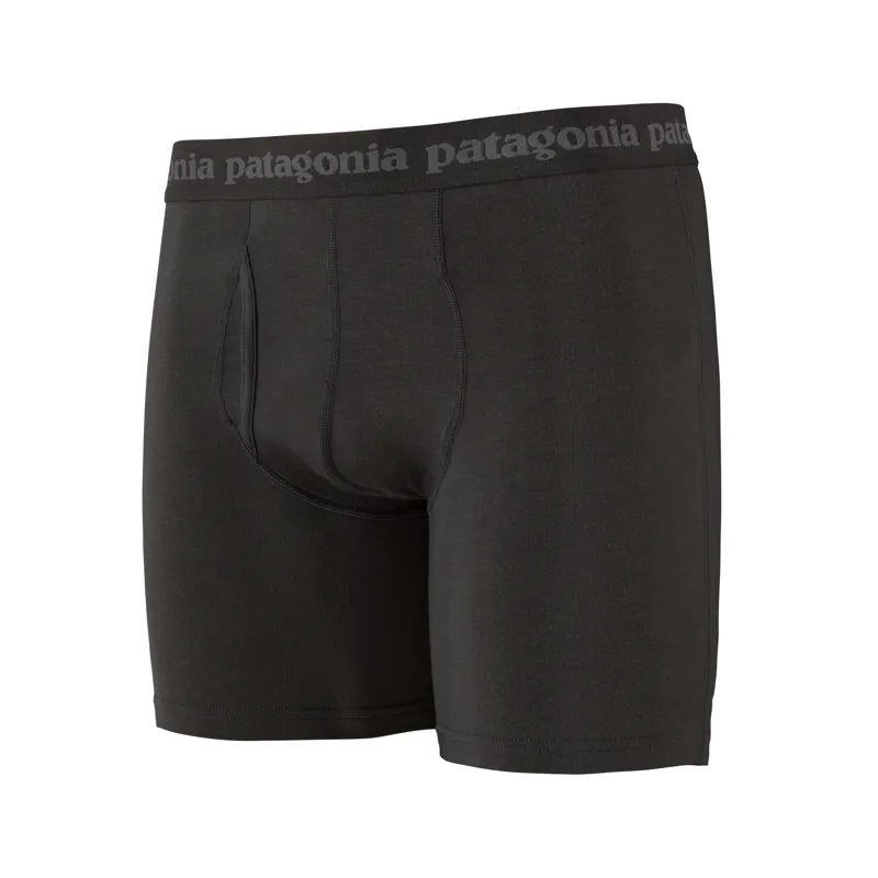Patagonia Men's Essential Boxer Briefs 6 Inch Black