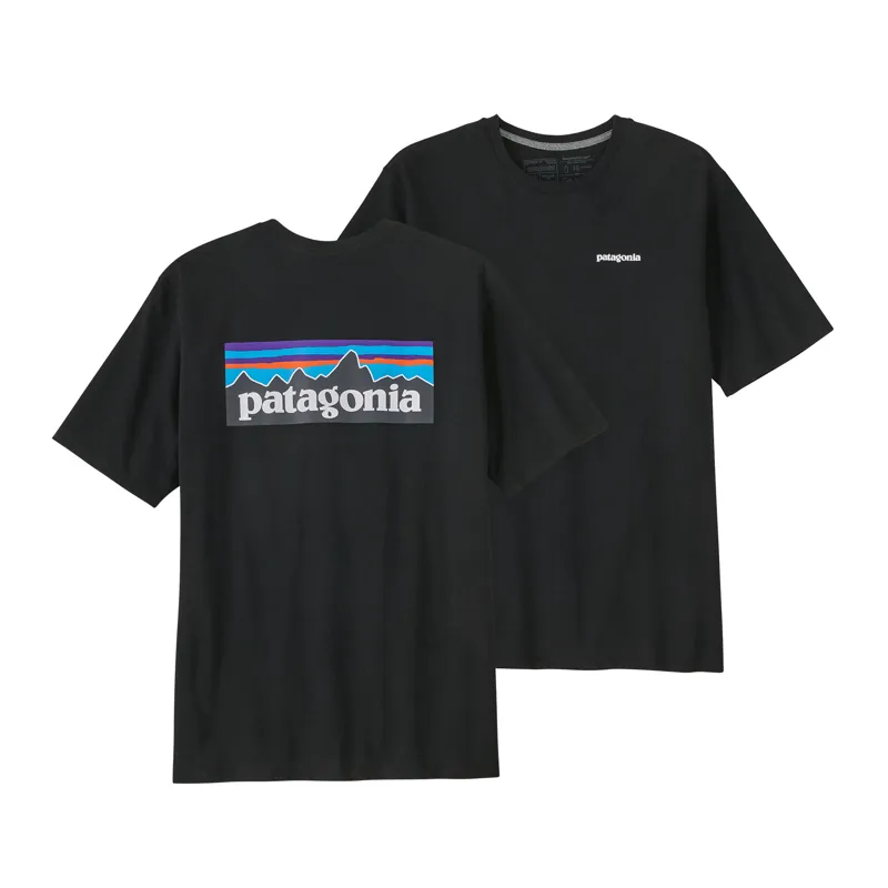 Patagonia Men's P-6 Logo Responsibili-Tee Black-2