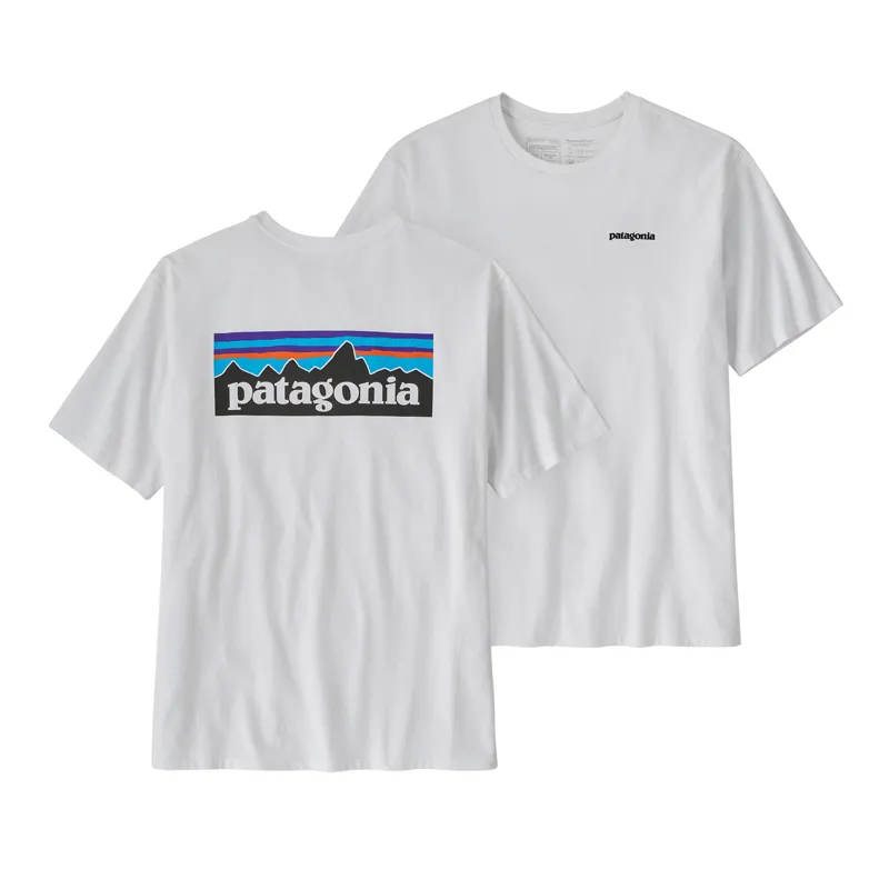 Patagonia Men's P-6 Logo Responsibili-Tee White-2