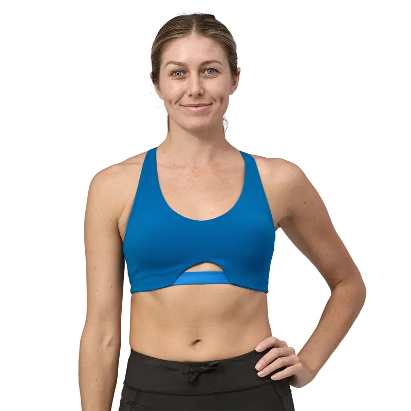 Patagonia Women's Maipo Low Impact Adjustable Bra Utility Blue-1