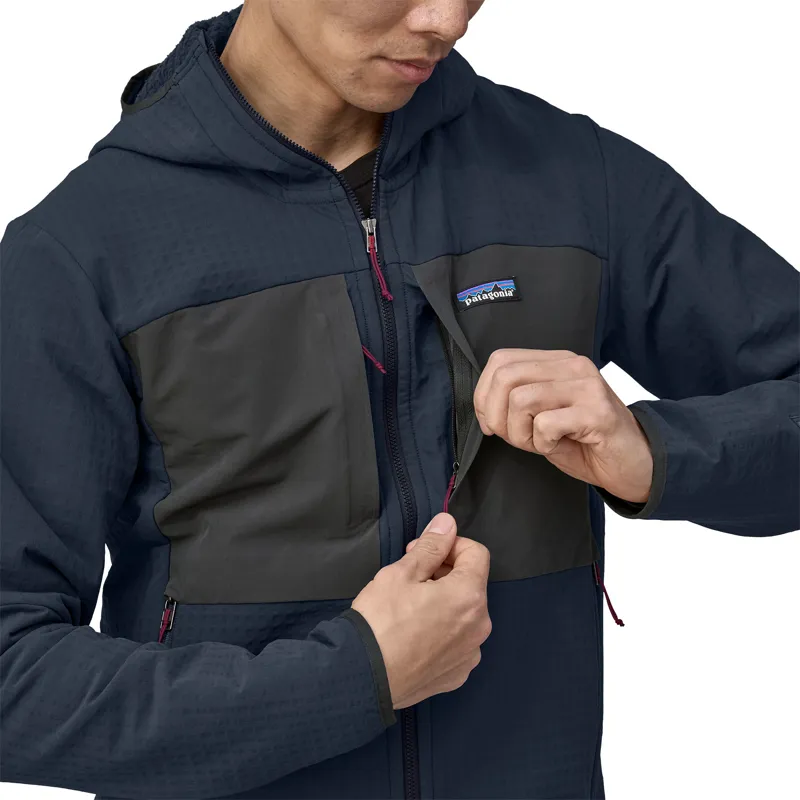 Patagonia Men's R2 TechFace Hoodie New Navy-8