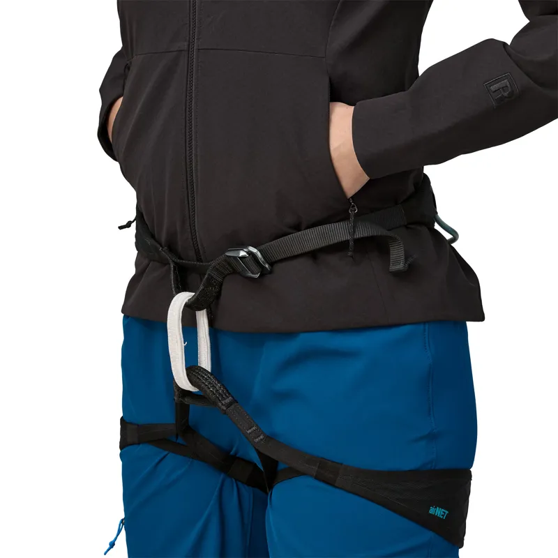 Patagonia Women's R1 CrossStrata Hoodie Seabird Grey-4