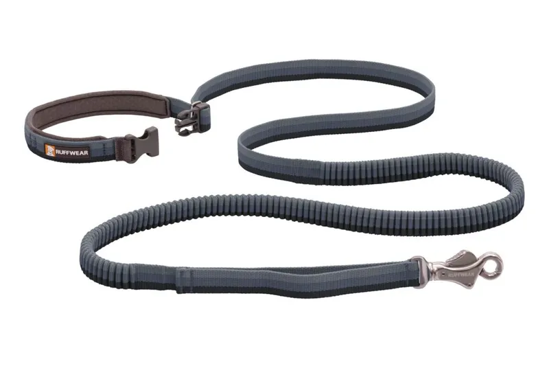 Ruffwear Roamer Bungee Dog Lead Granite Grey-1
