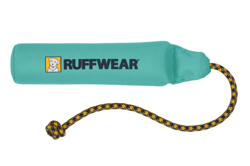 Ruffwear Lunker Floating Throw Toy Aurora Teal-1