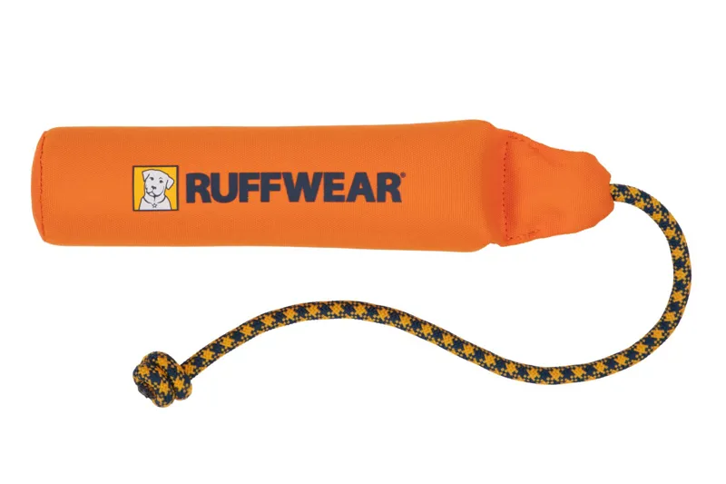 Ruffwear Lunker Floating Throw Toy Campfire Orange