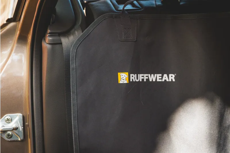 Ruffwear Dirtbag Dog Car Seat Cover Basalt Grey-9