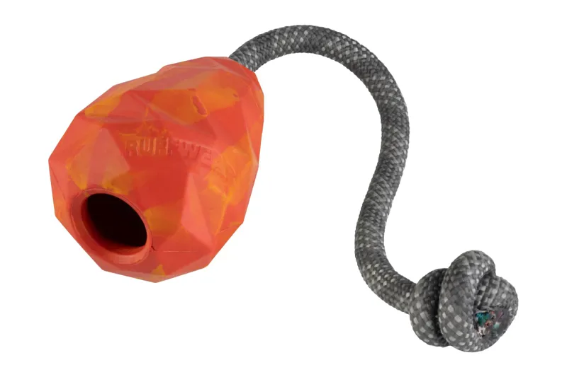Ruffwear Huck-a-Cone Dog Toy Red Sumac