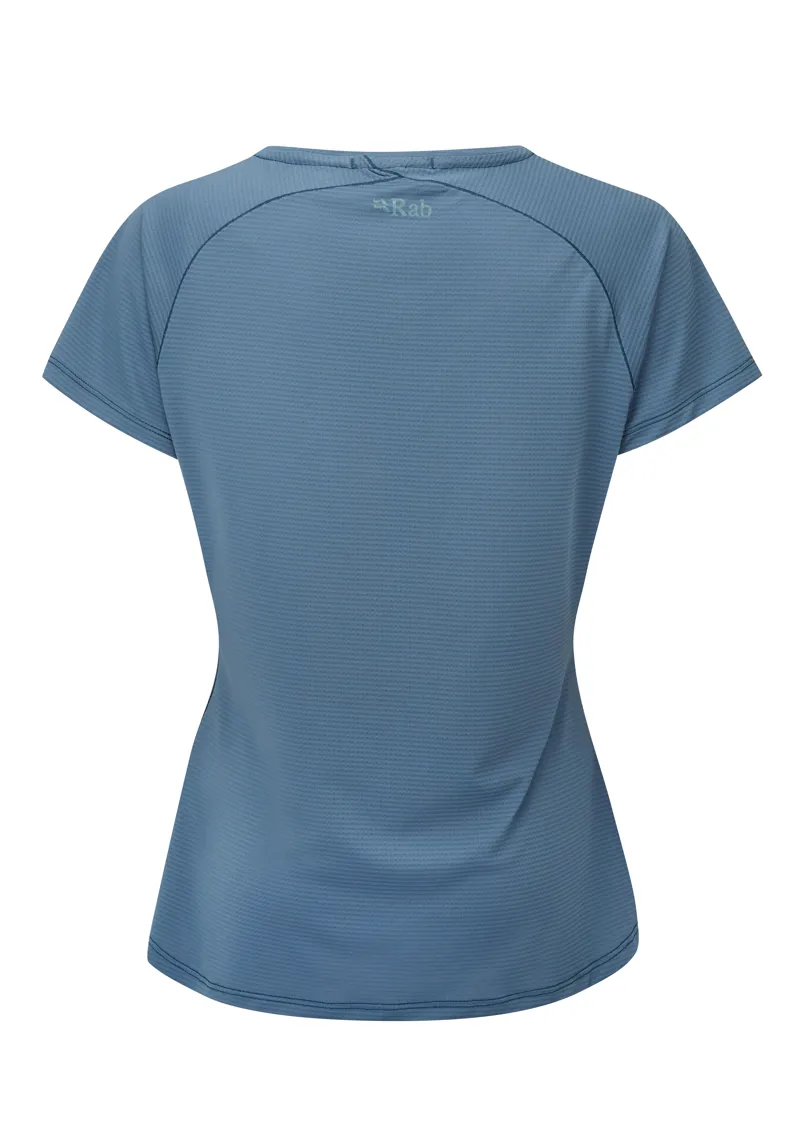 Rab Womens Aleya T-Shirt Orion Blue-1