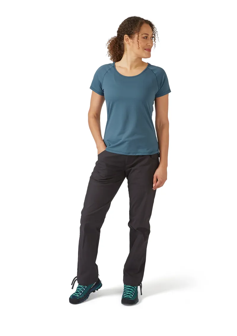 Rab Womens Aleya T-Shirt Orion Blue-2