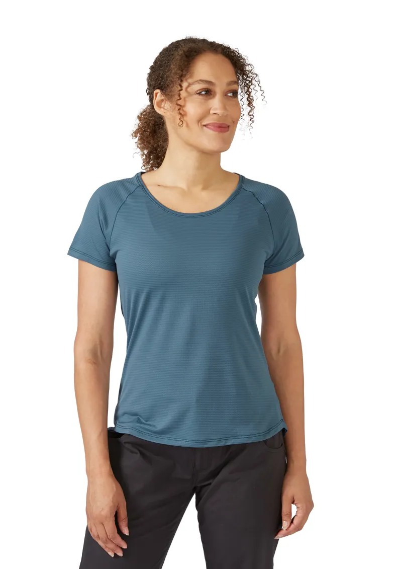 Rab Womens Aleya T-Shirt Orion Blue-3