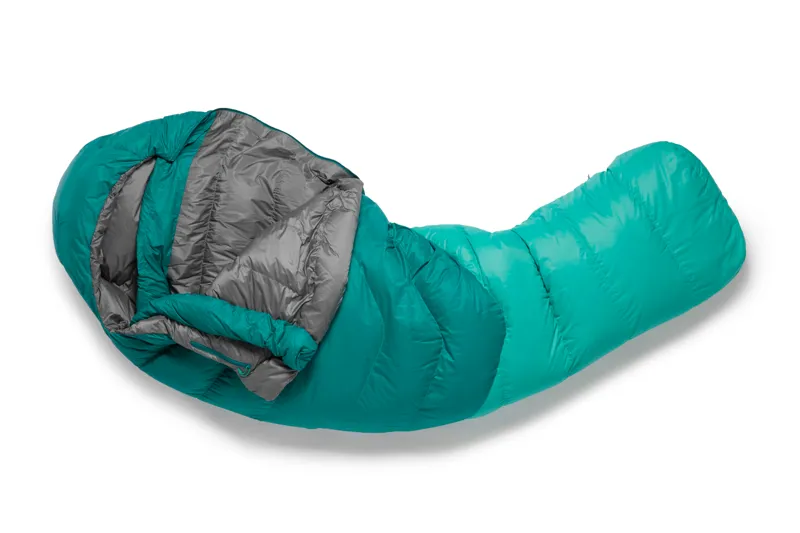 Rab Womens Alpine 400 Sleeping Bag Atlantis - Regular - Left Zip-4