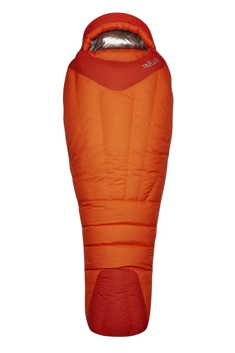 Rab Womens Andes Infinium 800 Sleeping Bag Atomic - Left Zip